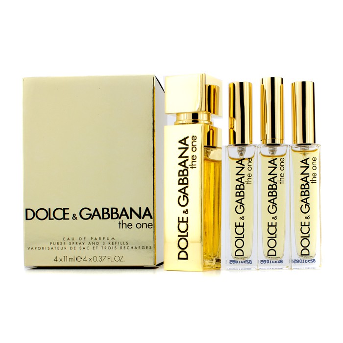 Dolce & Gabbana Perfumy w sprayu i 3 wkłady The One Eau De Parfum Purse Spray and 3 Refills 4x11ml/0.37ozProduct Thumbnail