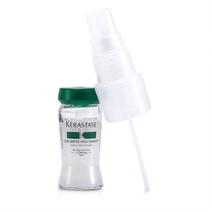 Kerastase Fusio-Dose Concentre Vita-Ciment Intensive Reconstructive Treatment (For Weakened Hair) 15x12ml/0.41ozProduct Thumbnail