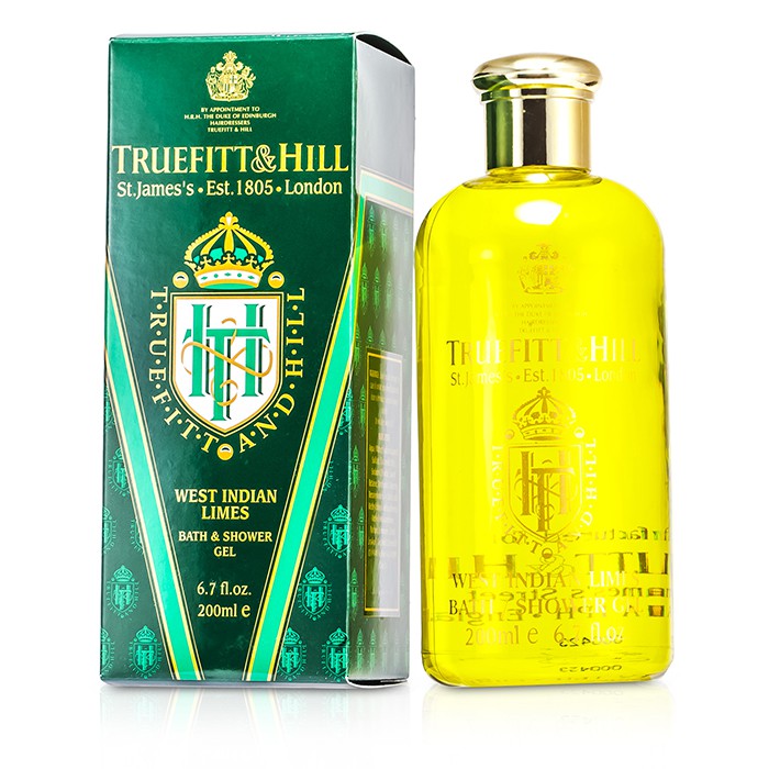 Truefitt & Hill West Indian Limes Bath & Shower Gel 200ml/6.7ozProduct Thumbnail
