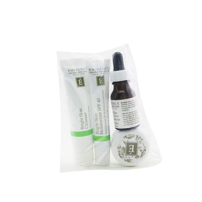 Eminence Set Iniciador Bright Skin (Para Piel Irregular) 4pcs+1bagProduct Thumbnail