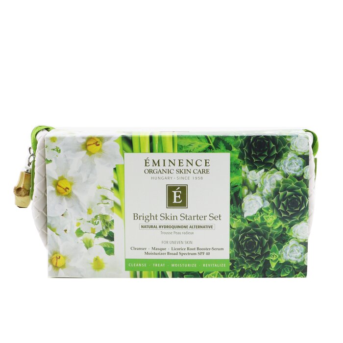Eminence Set Iniciador Bright Skin (Para Piel Irregular) 4pcs+1bagProduct Thumbnail
