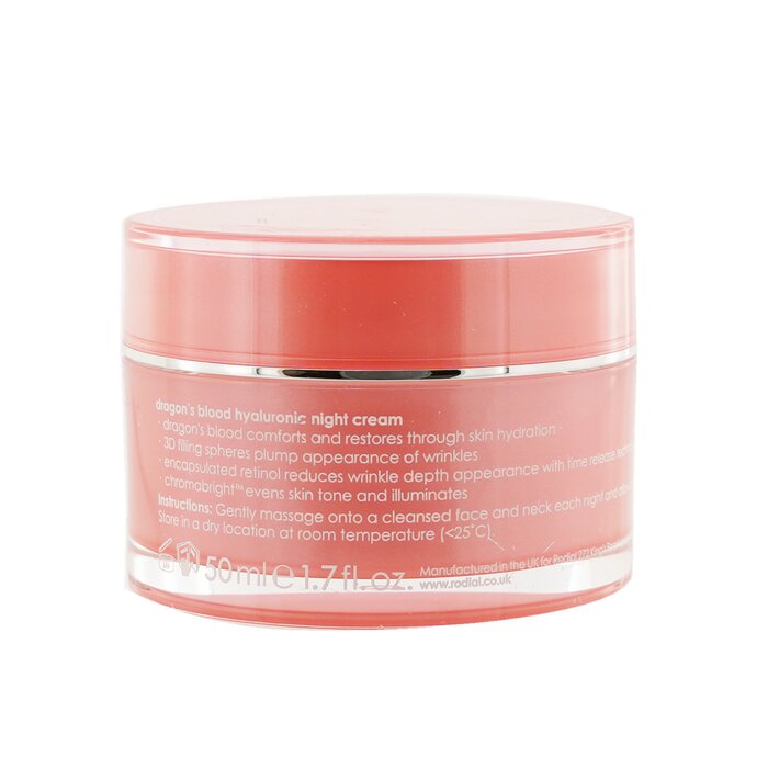 Rodial Crema de Noche Hialurónico Sangre de Dragón 50ml/1.7ozProduct Thumbnail