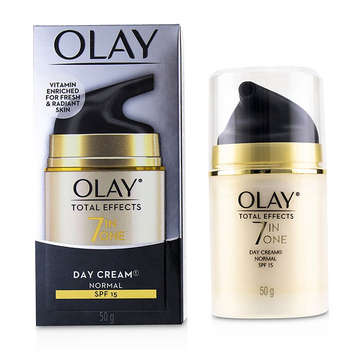 Olay Total Effects 7 in 1 Normal Day Cream SPF 15 50g/1.7oz - Moisturizers & Treatments | Free Worldwide Shipping | Strawberrynet USA