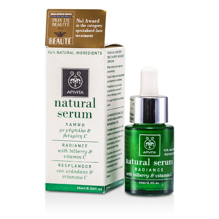 Apivita Natural Serum - Resplandor con Arándano y Vitamina C 15ml/0.5ozProduct Thumbnail