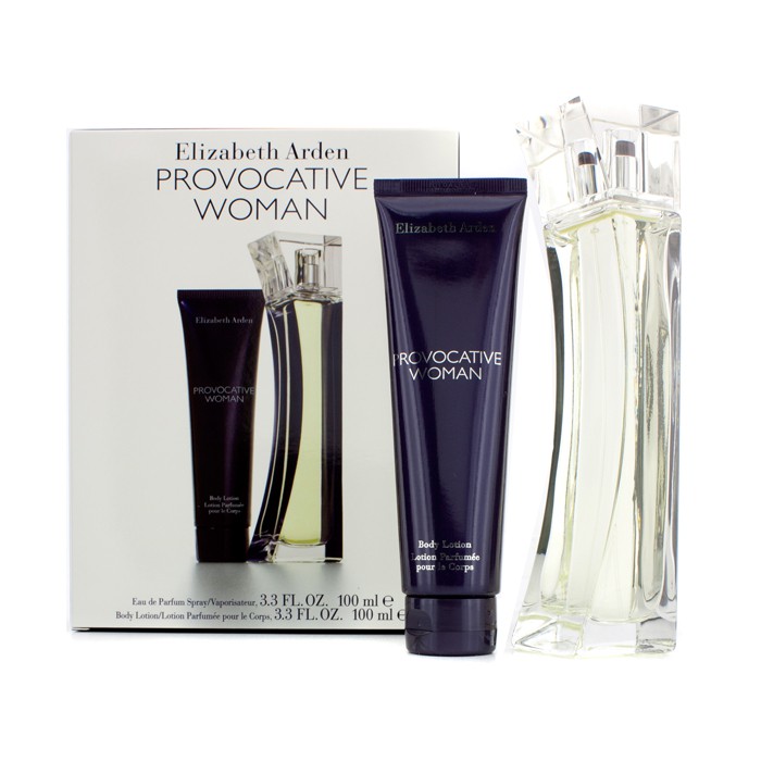 Elizabeth Arden Provocative Woman Coffret: Eau De Parfum Spray 100ml/3.3oz + Body Lotion 100ml/3.3oz 2pcsProduct Thumbnail