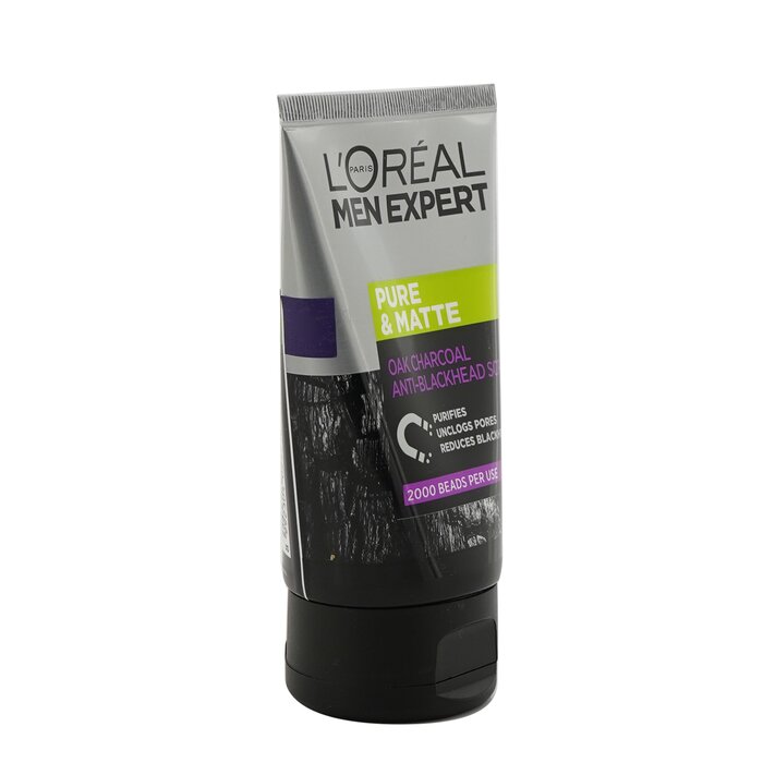 L'Oreal Men Expert Pure & Matte Charcoal Black Scrub 100ml/3.3ozProduct Thumbnail