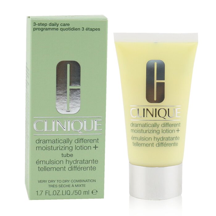 Clinique Dramatically Different Moisturizing Lotion+ (Very Dry to Dry Combination; Tube)  50ml/1.7ozProduct Thumbnail
