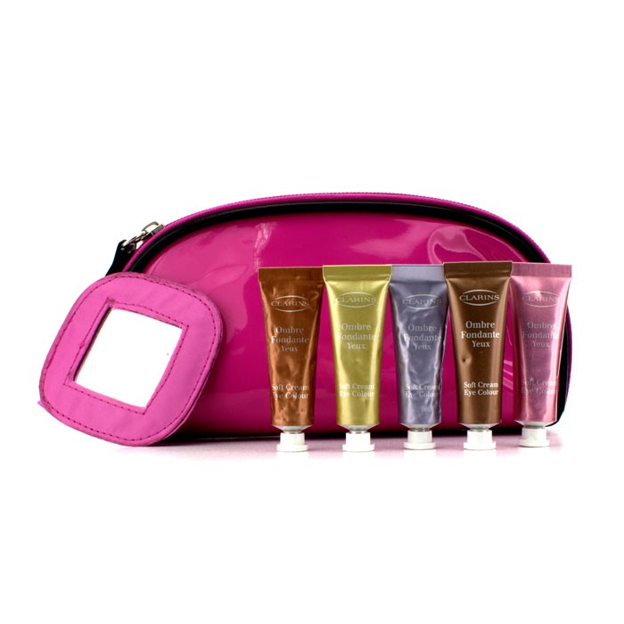 Clarins Soft Cream Eye Color Set: 5pcs+1bagProduct Thumbnail