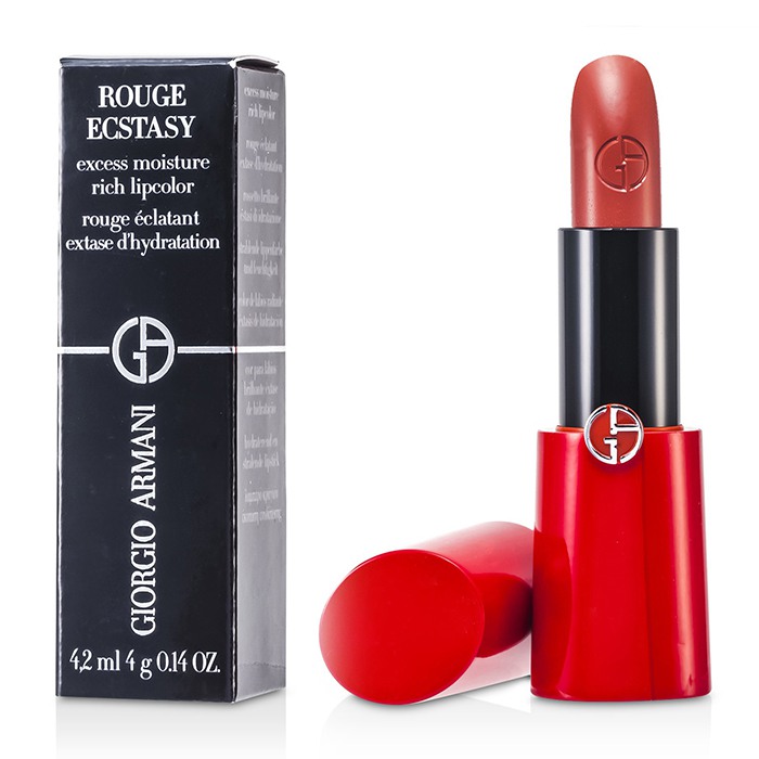 阿玛尼 Giorgio Armani 持色迷情唇膏 红管迷情持久口红 黑红管柔润断面红 4g/0.14ozProduct Thumbnail