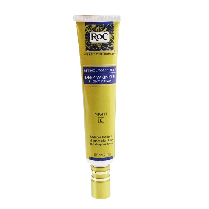 roc retinol correxion deep wrinkle night cream retinol percent expert anti age solaire shiseido