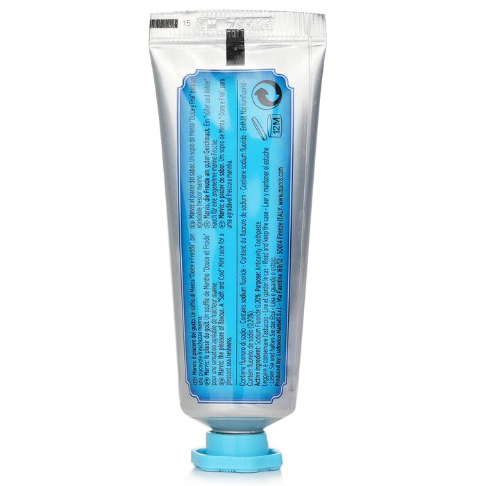 Marvis Aquatic Mint Toothpaste (Travel Size) 25ml/1.29ozProduct Thumbnail