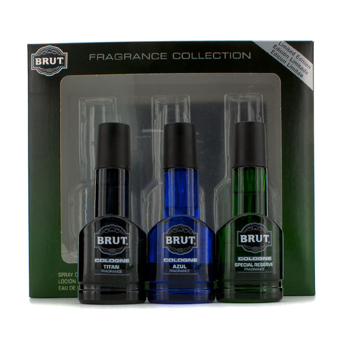 Faberge Brut Eau De Cologne Spray Collection: Azul + Special Reserve + Titan 3x30ml/1ozProduct Thumbnail