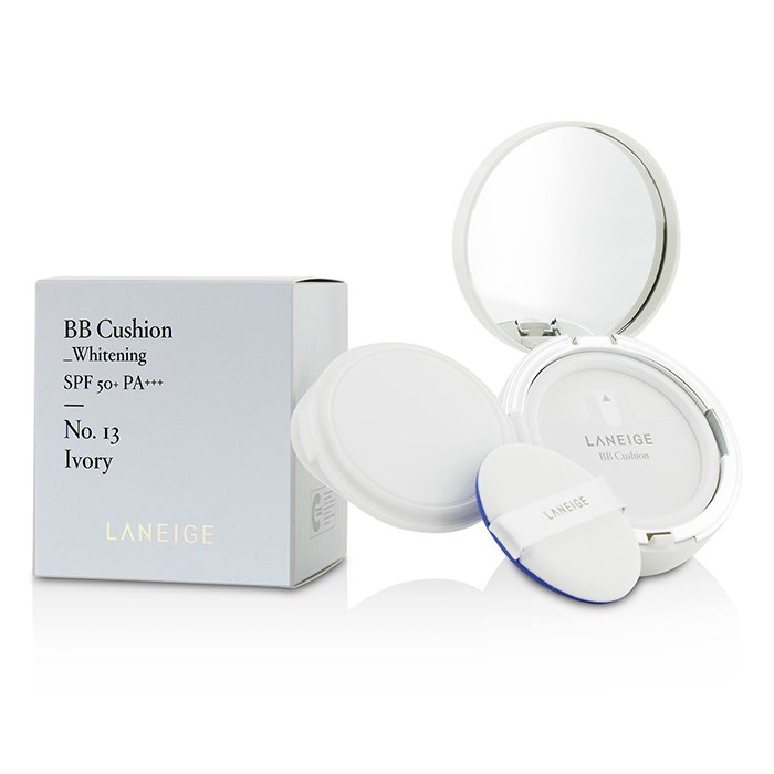 Laneige BB Cushion Foundation (Whitening) SPF 50 With Extra Refill 2x15g/0.5ozProduct Thumbnail