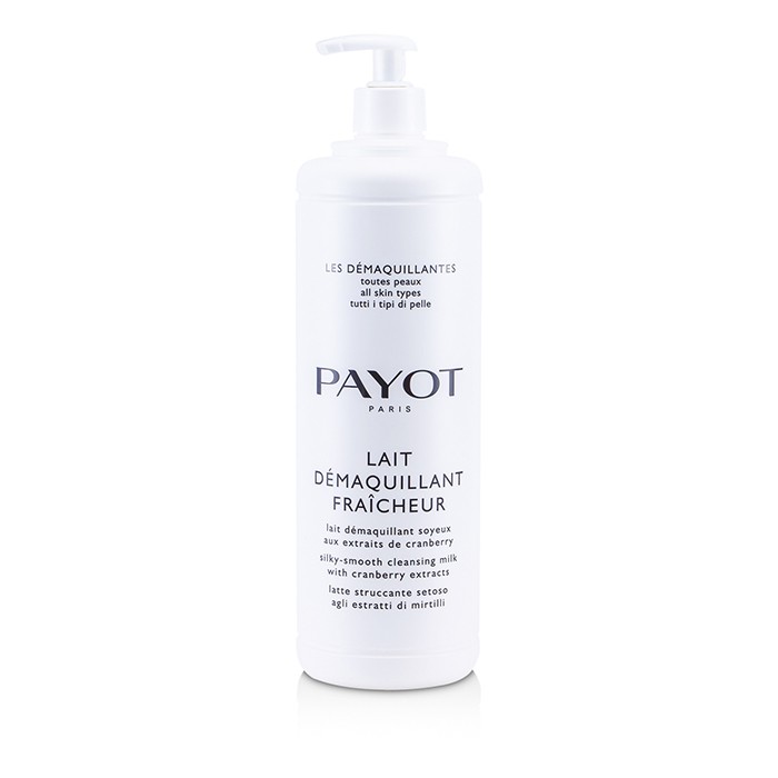 Payot Les Demaquillantes Lait Demaquillant Fraicheur Silky-Smooth Cleansing Milk - For All Skin Types (Salon Size) 1000ml/33.8ozProduct Thumbnail