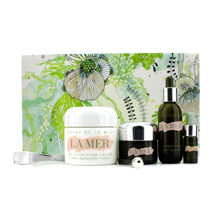La Mer The Ageless Collection: Creme De La Mer 60ml + Regenerat. Serum 15ml + Eye Concentrate 15ml + Lift. Intense 3ml + Box 4pcs+1boxProduct Thumbnail