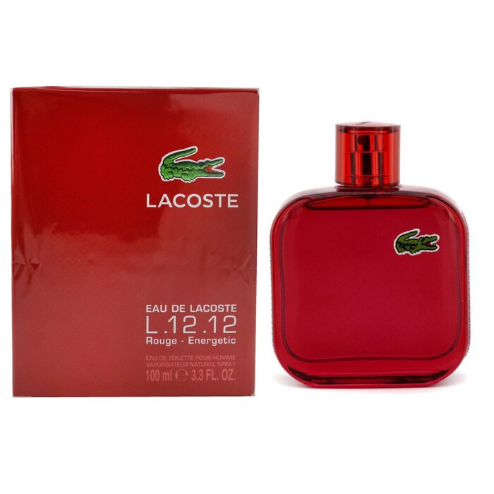 Lacoste Eau De Lacoste L.12.12 Rouge Eau De Toilette Spray 100ml/3.3ozProduct Thumbnail