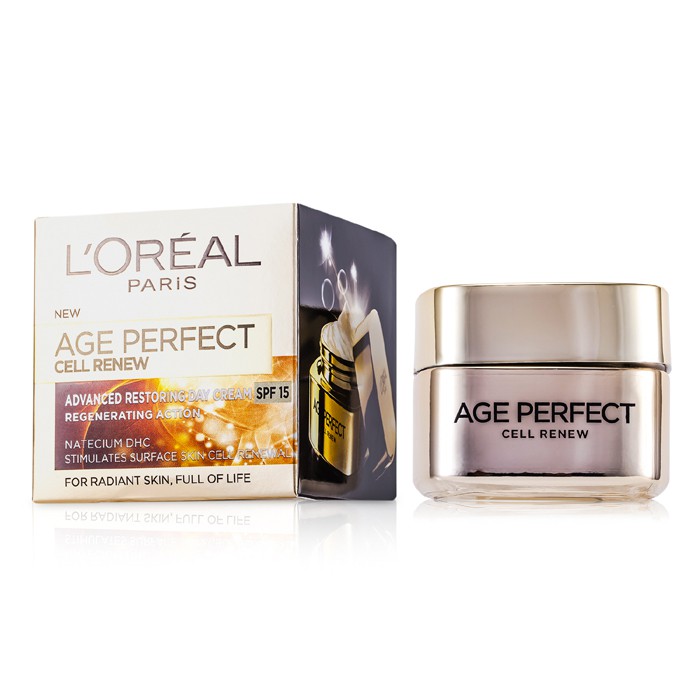 L'Oreal 萊雅 抗衰老高效修復日霜SPF 15 Age Perfect Cell Renew Advanced Restoring Day Cream SPF 15 50ml/1.7ozProduct Thumbnail