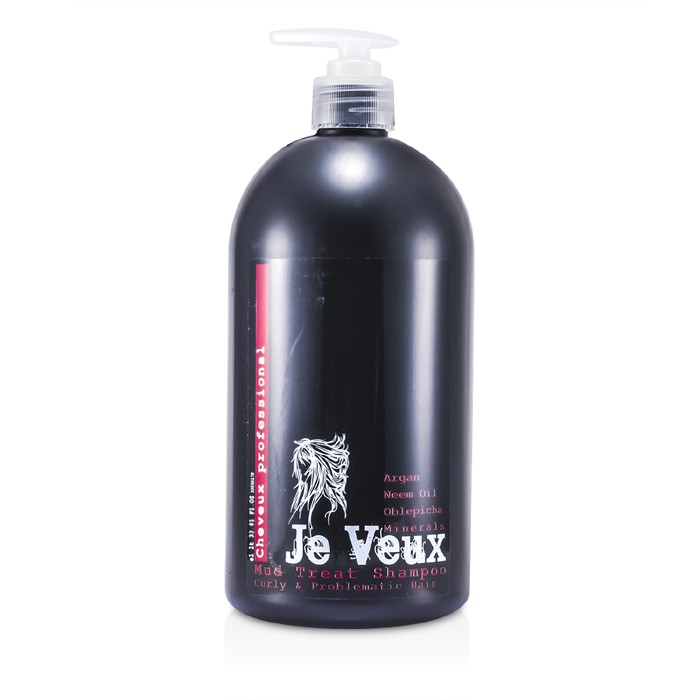 Je Veux Profesjonalny, błotny szmpon do włosów Cheveux Professional Mud Treat Shampoo (dla włosów kręconych i problematycznych) 1000ml/33.81ozProduct Thumbnail