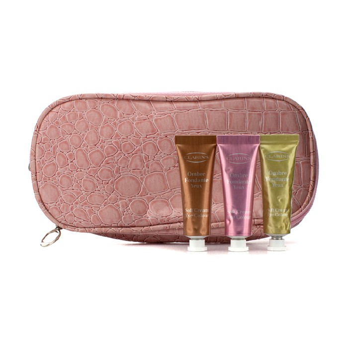 Clarins Soft Krem Øyenskygge Set: 3pcs+1bagProduct Thumbnail