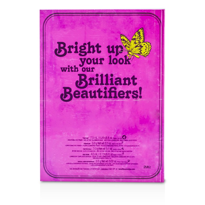 Benefit Kit de Maquillaje Do The Bright Thing: 1x Primer Facial, 1x Impulsador Facial, 1x Polvo Facial, 1x Máscara, 1x Lápiz de Ojos 6pcsProduct Thumbnail