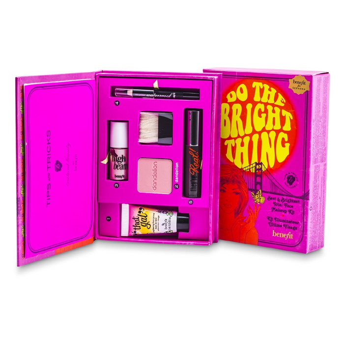 Benefit Kit de Maquillaje Do The Bright Thing: 1x Primer Facial, 1x Impulsador Facial, 1x Polvo Facial, 1x Máscara, 1x Lápiz de Ojos 6pcsProduct Thumbnail