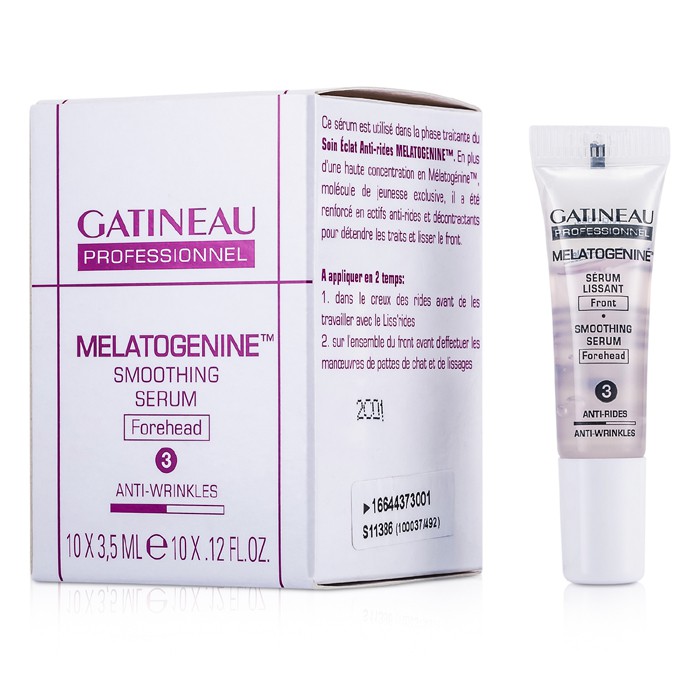 Gatineau Melatogenine Forehead Smoothing Serum סרום להחלקת המצח(גודל סלון יופי) 10x3.5ml/0.12ozProduct Thumbnail