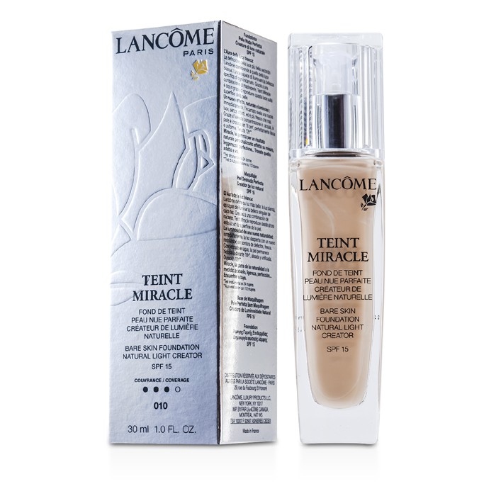 Lancome Teint Miracle Bare Skin Foundation Natural Light Creator SPF 15 30ml/1ozProduct Thumbnail