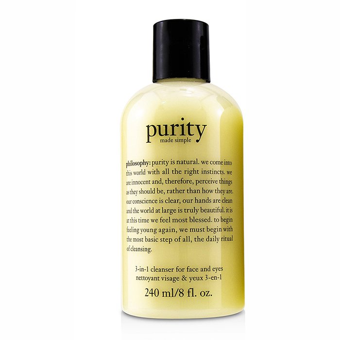 Philosophy Purity Made Simple - 3-in-1 cleanser for face and eyes 240ml/8ozProduct Thumbnail
