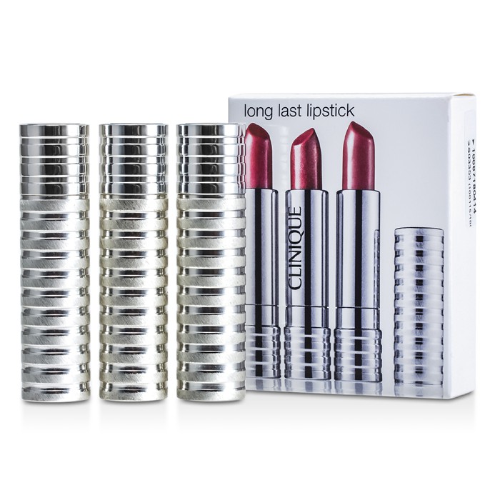 Clinique Long Last Lipstick Trio ( 3pcsProduct Thumbnail