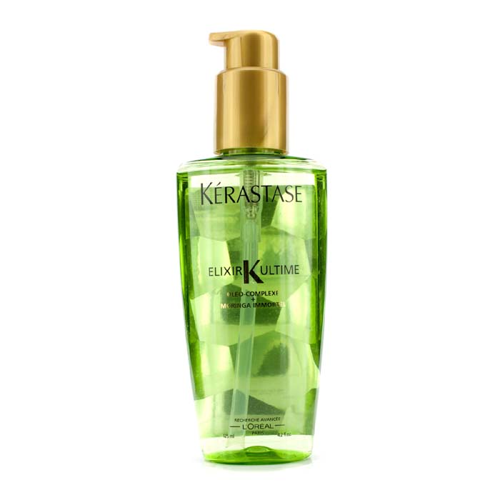Kerastase Elixir Ultime Oleo-Complexe Moringa Immortel Replenishing and Beautifying Scented Oil - For Damaged Hair (Unboxed) 125ml/4.2ozProduct Thumbnail
