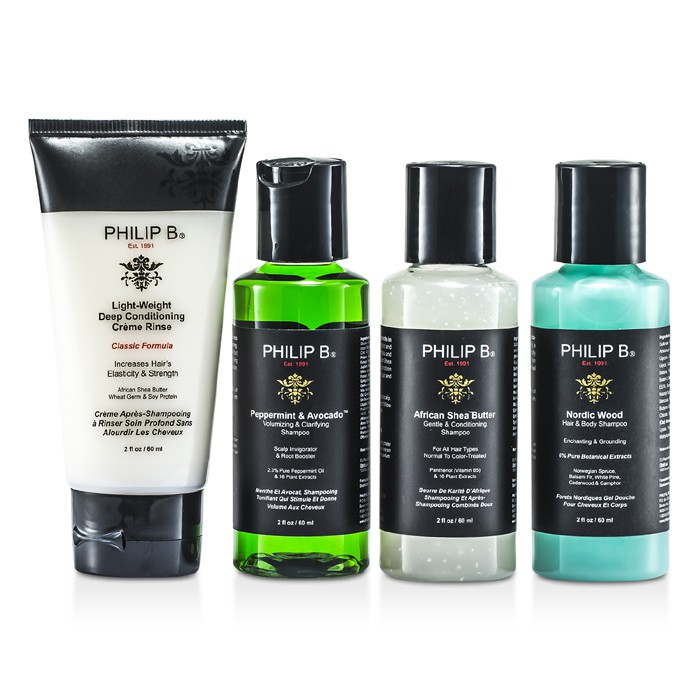 Philip B Дорожный Набор (Классическая Формула) 4pcsProduct Thumbnail