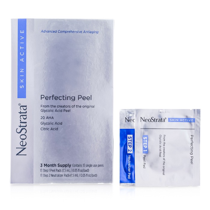Neostrata Peeling do twarzy Skin Active Perfecting Peel (kuracja 3-miesięczna: 13x Peel Pads 1.5ml/0.05oz, 13x Neutralizer Pads 1.5ml/0.05oz 26pcsProduct Thumbnail