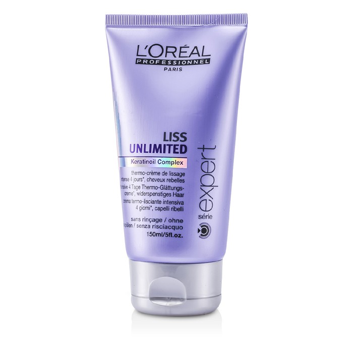 L'Oreal Professionnel Expert Serie - Liss Unlimited Smoothing Cream (Untuk Rambut Susah Diatur) 150ml/5ozProduct Thumbnail