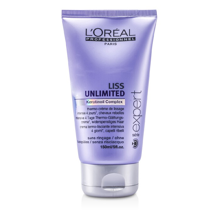 L'Oreal Professionnel Expert Serie - Liss Unlimited Smoothing Cream (Untuk Rambut Susah Diatur) 150ml/5ozProduct Thumbnail