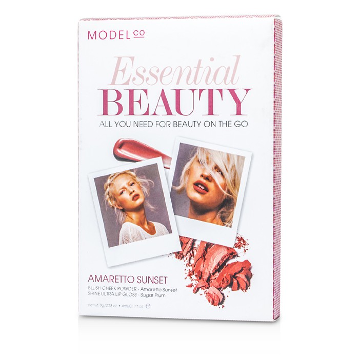 ModelCo Essential Beauty (1x Blush Cheek Powder, 1x Shine Ultra Lip Gloss) 2pcsProduct Thumbnail