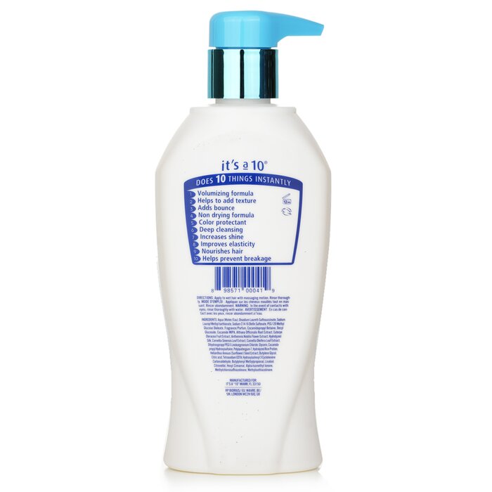 It's A 10 Miracle Volumizing Shampoo 295.7ml/10ozProduct Thumbnail