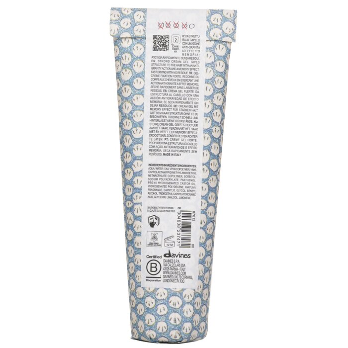 Davines More Inside Esta Es Una Crema Gel de Agarre Fuerte (Para Looks Firmes Pulidos) 125ml/4.22ozProduct Thumbnail