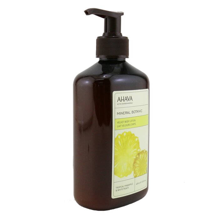 Ahava Mineral Botanic Velvet Body Lotion - Tropical Pineapple & White Peach 400ml/13.5ozProduct Thumbnail