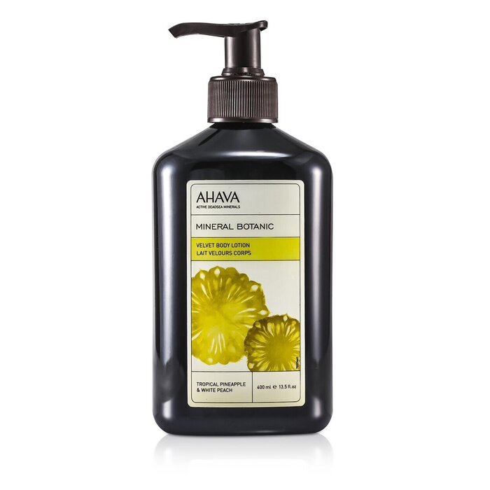 Ahava Mineral Botanic Velvet Body Lotion - Tropical Pineapple & White Peach 400ml/13.5ozProduct Thumbnail
