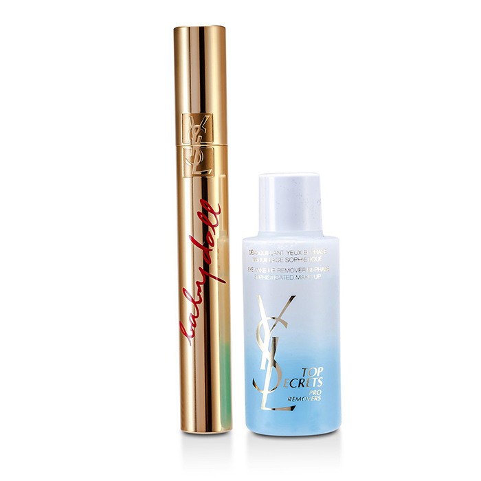 Yves Saint Laurent Mascara Volume Effet Faux Cils Baby Doll Set (1x Mascara, 1x Eye Makeup Remover) 2pcsProduct Thumbnail
