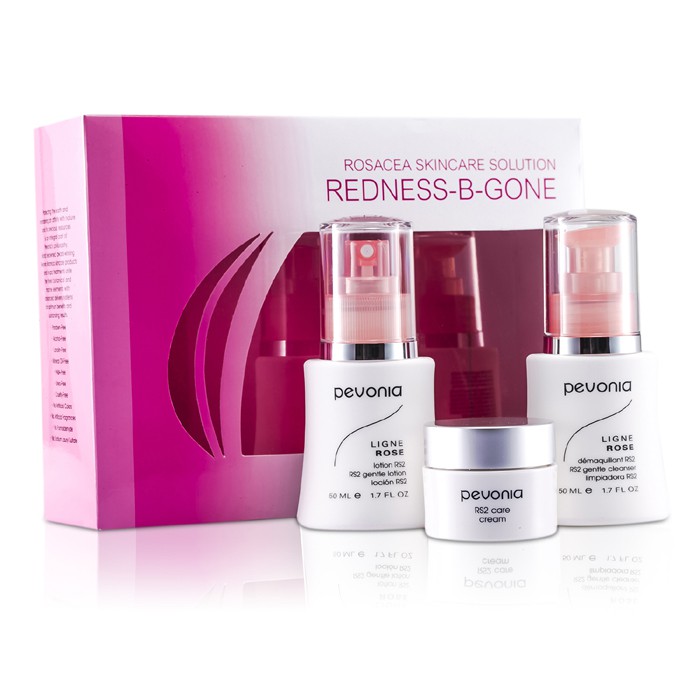 Pevonia Botanica Rosacea Skincare Solution Redness-B-Gone: RS2 Limpiador 50ml/1.7oz + RS2 Loción 50ml/1.7oz + RS2 Crema 20ml/0.7oz 3pcsProduct Thumbnail
