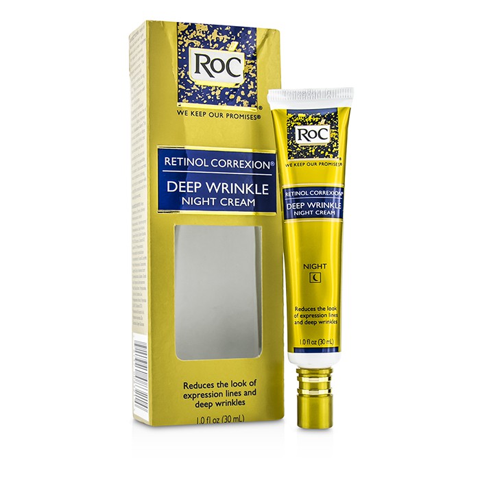 ROC Retinol Correxion Deep Wrinkle Night Cream (Box Slightly Damaged) 30ml/1ozProduct Thumbnail