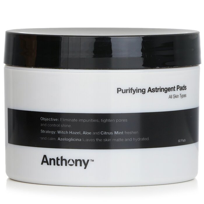 Anthony Logistics For Men Purifying Astringent Pads (For All Skin Types)  60padsProduct Thumbnail
