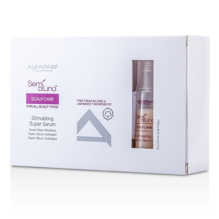 AlfaParf Semi Di Lino Scalp Care Stimulating Super Serum (For All Scalp Types) 12x10ml/0.34ozProduct Thumbnail