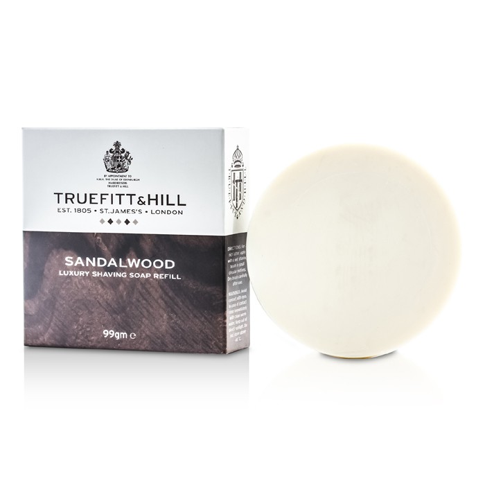 Truefitt & Hill Sandaltre luksus barberingssåpe påfyll 99g/3.3ozProduct Thumbnail