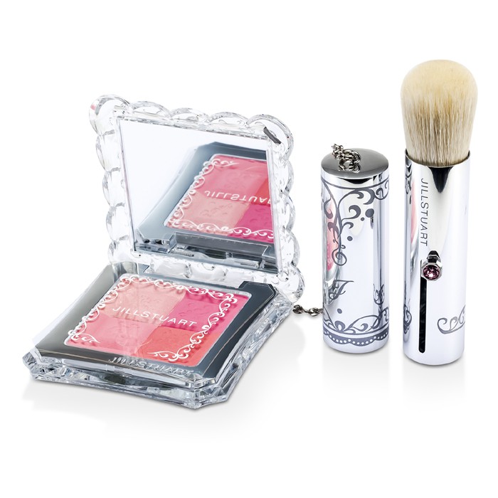 Jill Stuart Mix Blush Compact N (4 Color Blush Compact + Brush) 8g/0.28ozProduct Thumbnail