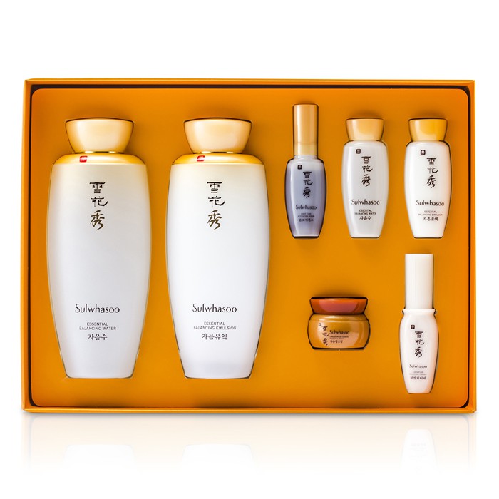Sulwhasoo Essential Duo Set: Balancing Water 125ml + Balancing Emulsion 125ml + Balancing Water 15ml + Serum 8ml... 7pcsProduct Thumbnail