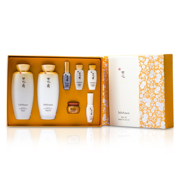 Sulwhasoo Essential Duo Set: Balancing Water 125ml + Balancing Emulsion 125ml + Balancing Water 15ml + Serum 8ml... 7pcsProduct Thumbnail