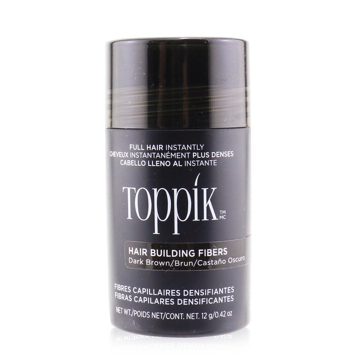 Toppik - Hair Building Fibers - # Dark Brown 12g/ - Hair Fibres |  Free Worldwide Shipping | Strawberrynet IN