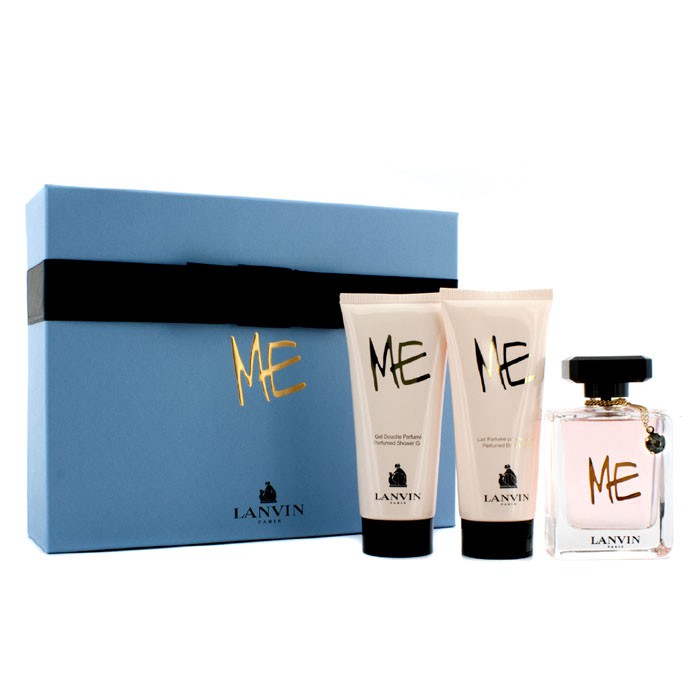 Lanvin Me Coffret: Eau De Parfum Spray 80ml/2.6oz + Body Lotion 100ml/3.3oz + Shower Gel 100ml/3.3oz 3pcsProduct Thumbnail